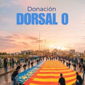 Dorsal 0 - Donación Desafío solidario por la Dana