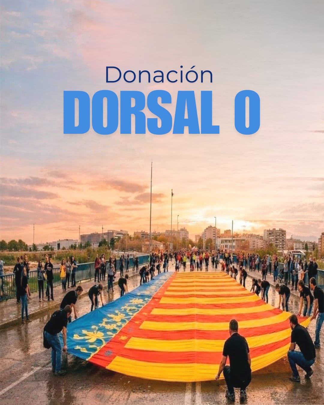 Dorsal 0 – Donación Desafío solidario por la Dana